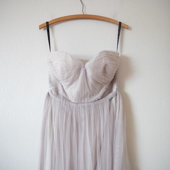 Jenny Yoo Convertible Bridesmaid Dress Annabelle in Moonstone - Picture 3 of 7